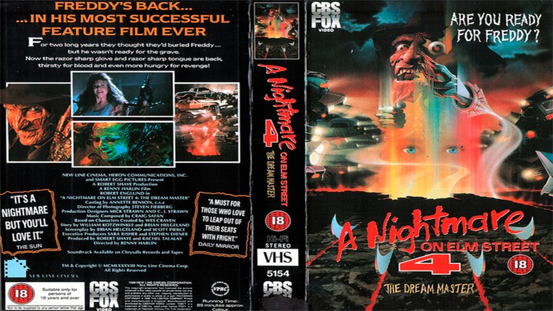 Pesadilla en La Calle del Infierno 4 El Amo del Sueño 1988